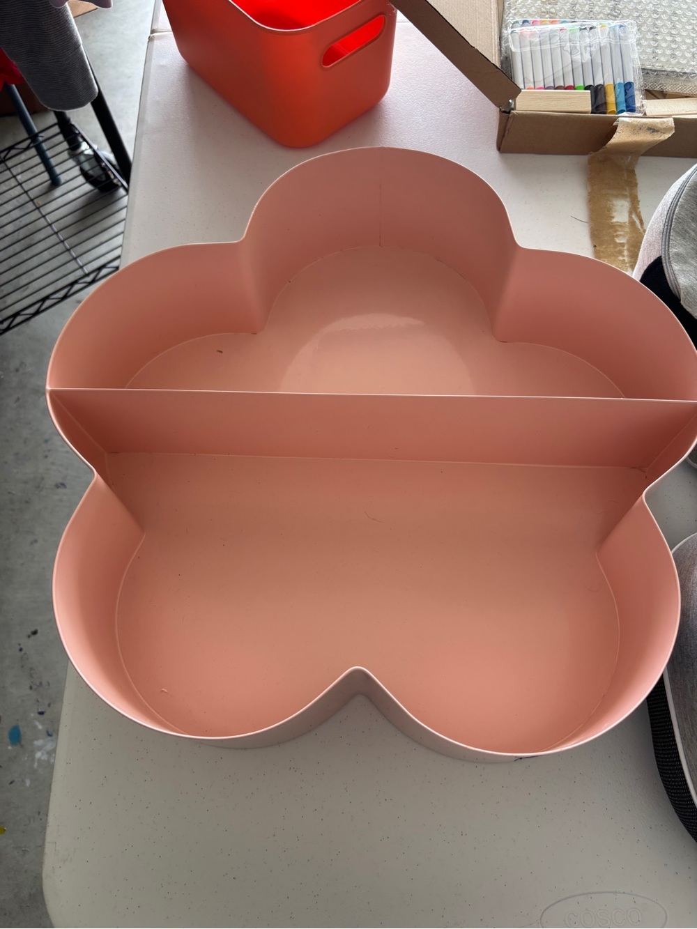 Target Pink Flower-Shaped Wall Shelf